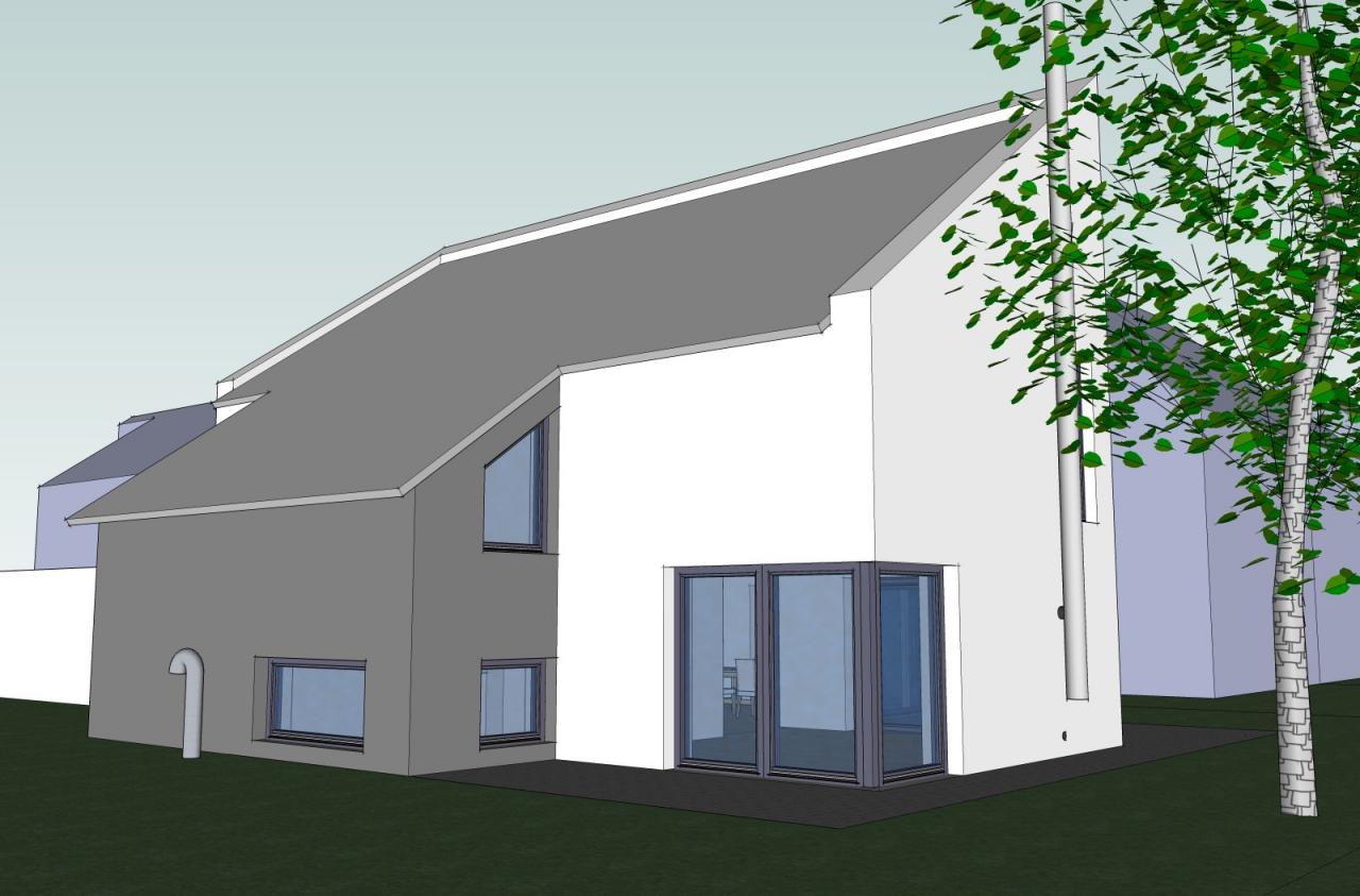 3D-Ansicht Nordwest