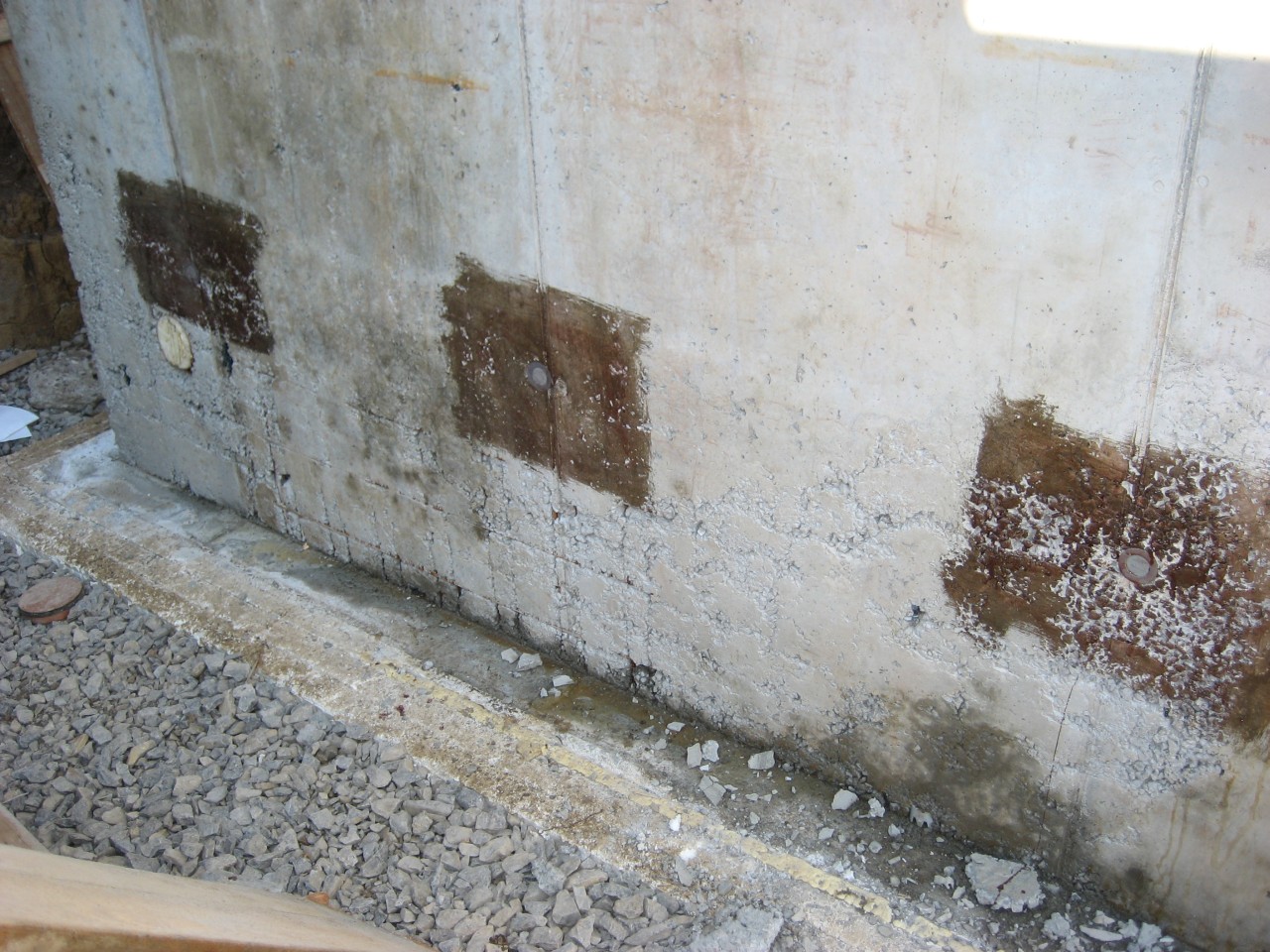 Beton in der WU-Wand nicht verdichtet